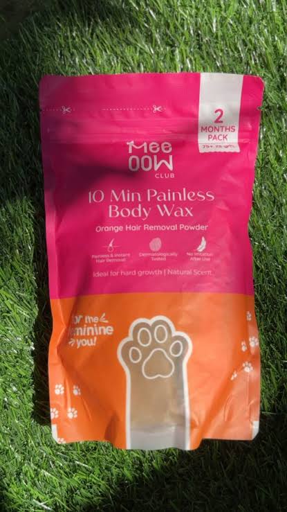 Buy 1 Get 1 Free MEOW Hair Removal Wax Powder for Body, Arms & Legs