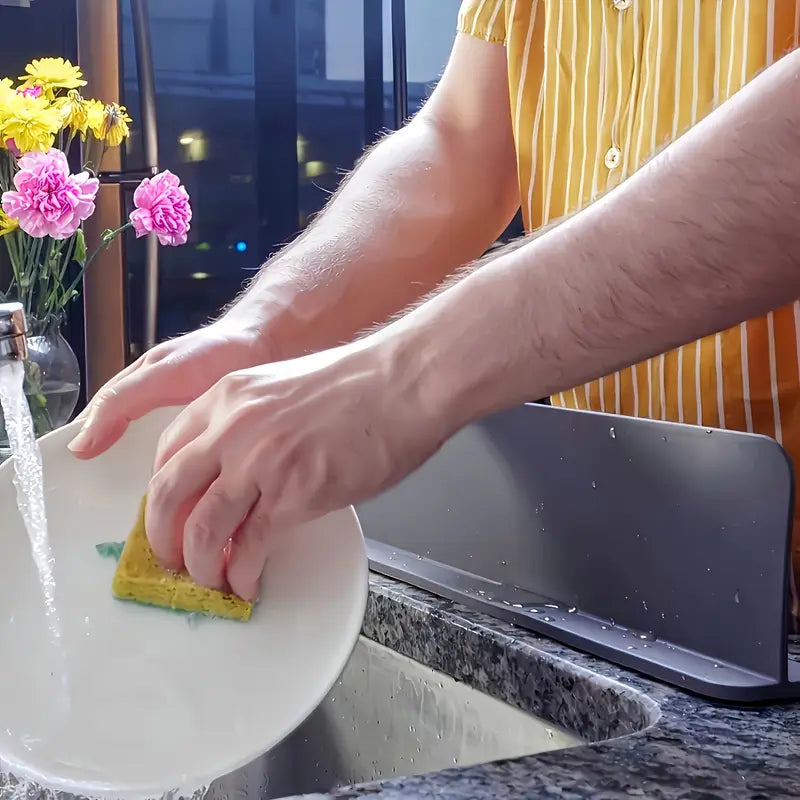 Silicone Sink Splash Guard – For kitchen and Washrooms