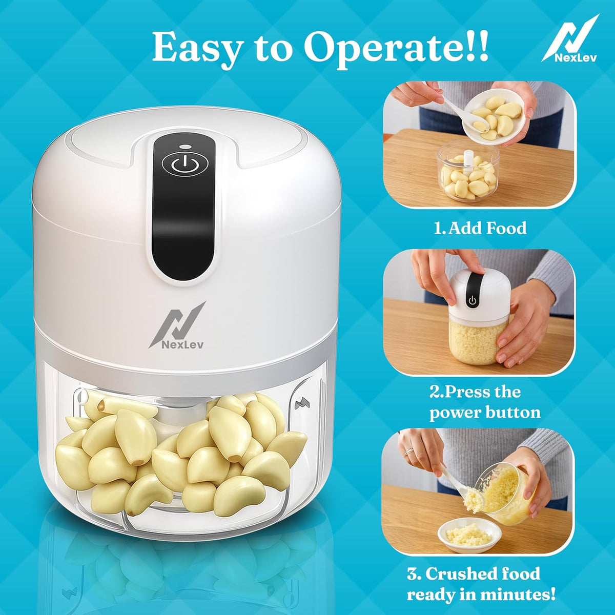 Mini Electric Chopper